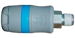 Acme Automotive A923B4M-PB, 1/4in Composite Male Industrial Interchange Coupler
