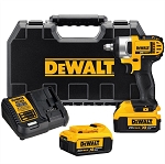 Dewalt DCF880HM2, 20V Max Lithium-Ion 1/2in Cordless Impact Wrench Kit