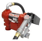 Tuthill Transfer FR610G, 115 Volt Heavy Duty Pump with Hose and Manual Nozzle