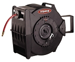 Legacy Manufacturing L8305 Levelwind Retractable Air Hose Reel with 3/8in Hose I.D. and 50ft Hose with 1/4in MNPT Fittings