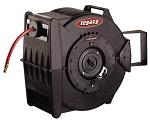 Legacy Manufacturing L8306 Levelwind Retractable Air Hose Reel with 3/8in Hose I.D. and 75ft Hose with 1/4in MNPT Fittings