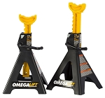 Omega 32128, 12 Ton Double Locking Ratchet Style Jack Stands