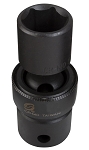 Sunex 219UM, 1/2in Drive Standard 6 Point Flex Impact Socket 19mm